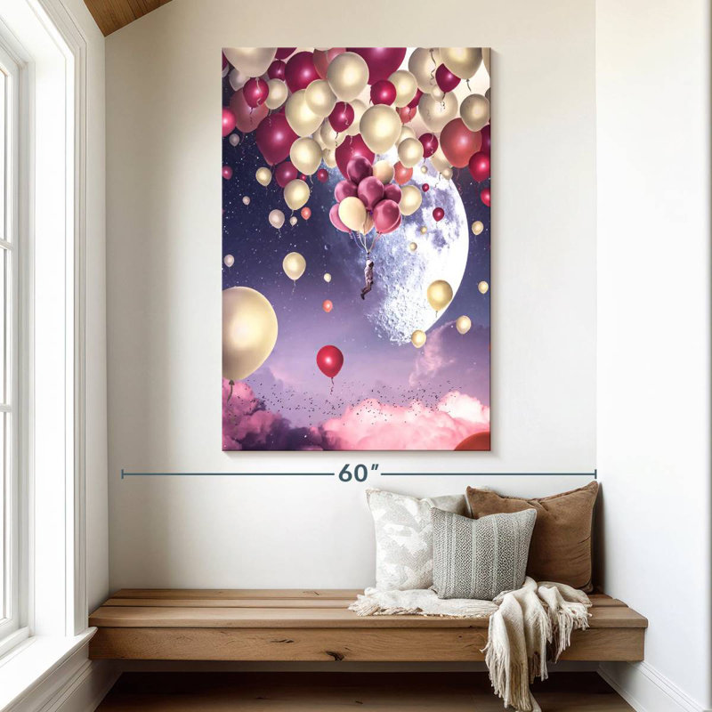 Kelan Balloon Jump, 51" H x 34" W