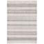 Tapis rayé en laine / coton Khyon-170429609