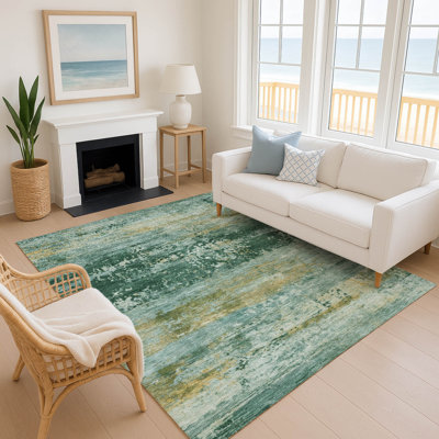 Premium Machine Washable Mayfield AMF2146 abstract Rug