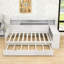 Lit de jour avec lit gigogne simple, tablettes, bureau et lattes-1180903853-1180903854