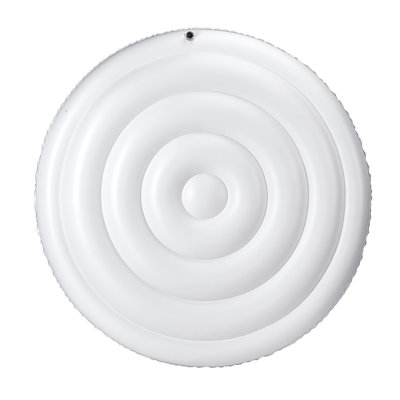 Premium 5.4ft Round Inflatable Hot Tub Cover - Weatherproof & Waterproof PVC Lid for Heat Retention