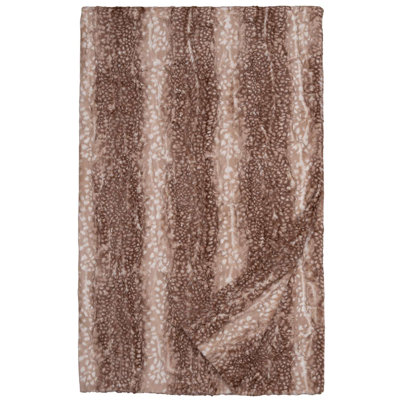 Wooded River Fawn Tan - Throw - 54/60x72