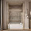 Levity 59.62" x 62" Bypass Bath Door with CleanCoat® Technology-94842336-111117689
