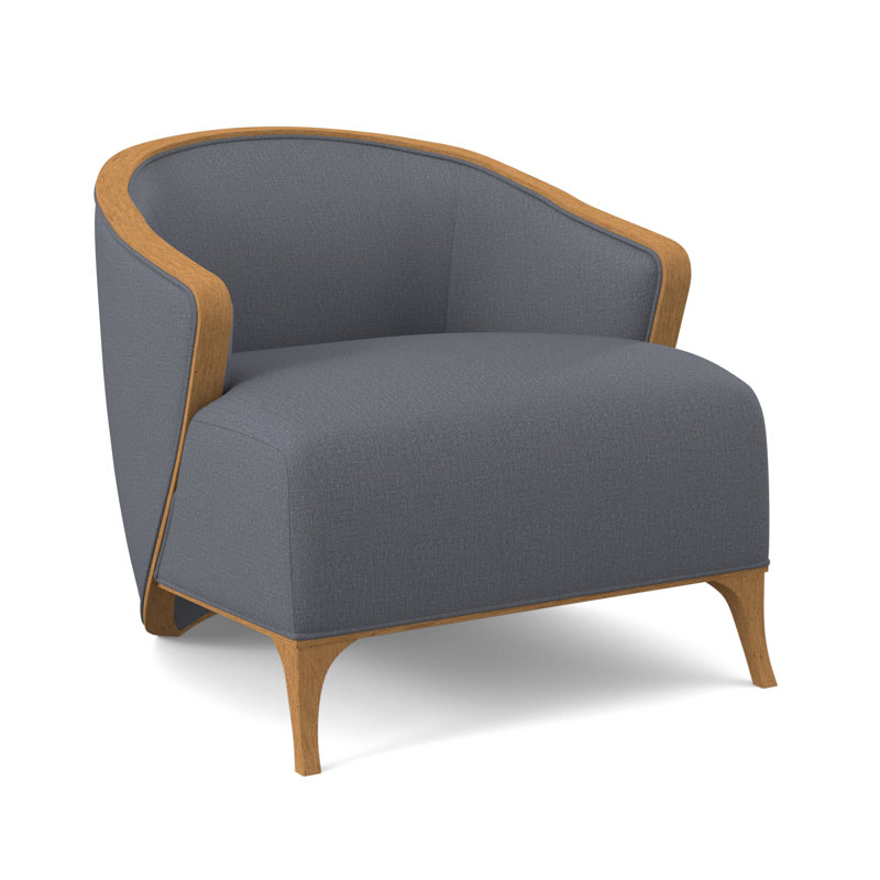 Penegrine Upholstered Accent Chair, Amber, Elise Harbour