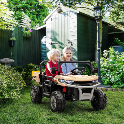 Greear Isabelle & Max 12V 2 Seater All-Terrain Vehicles Battery Powered Ride On with Remote Control