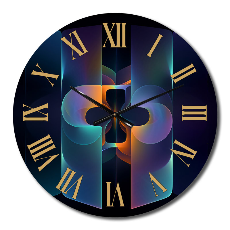 Horloge murale en métal, Petit