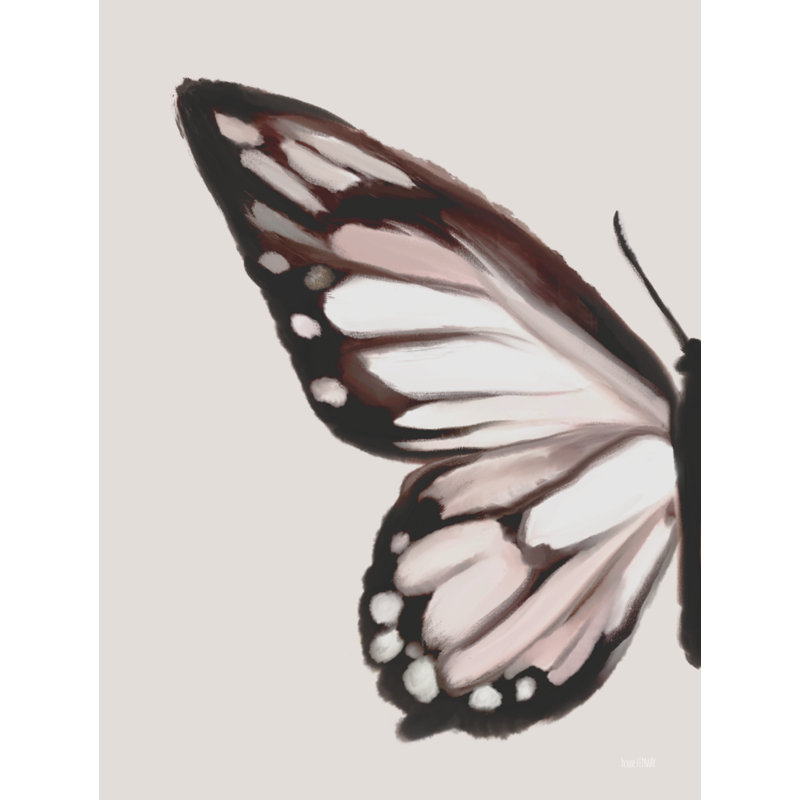 «Brannin Butterfly Wings I» sur toile par House Fenway, H 18 po x l 12 po