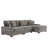 Milbrey 3-Piece Corduroy Modular Sectional with Loose Back-640565356-640565355
