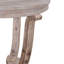 Table de bout à piédestal en bois manufacturé 24 po Livesay