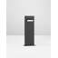 Black Integrated LED Metal Bollard Light-4592009