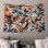 Tapisserie murale feuilles - décoration murale nature