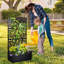 70 po Lit de jardin en métal avec treillis-2072223979