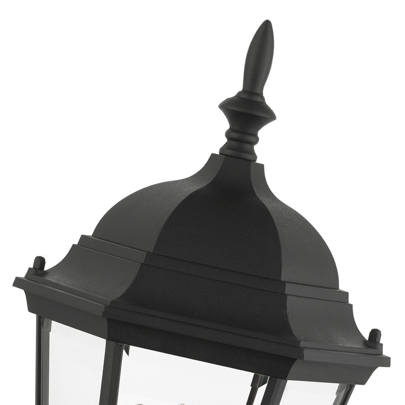 Tête de lanterne câblée 1 lumière Arelene, H 27 po x l 12,5 po x P 12,5 po / ampoule à base