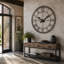 Metal Analog Wall Clock