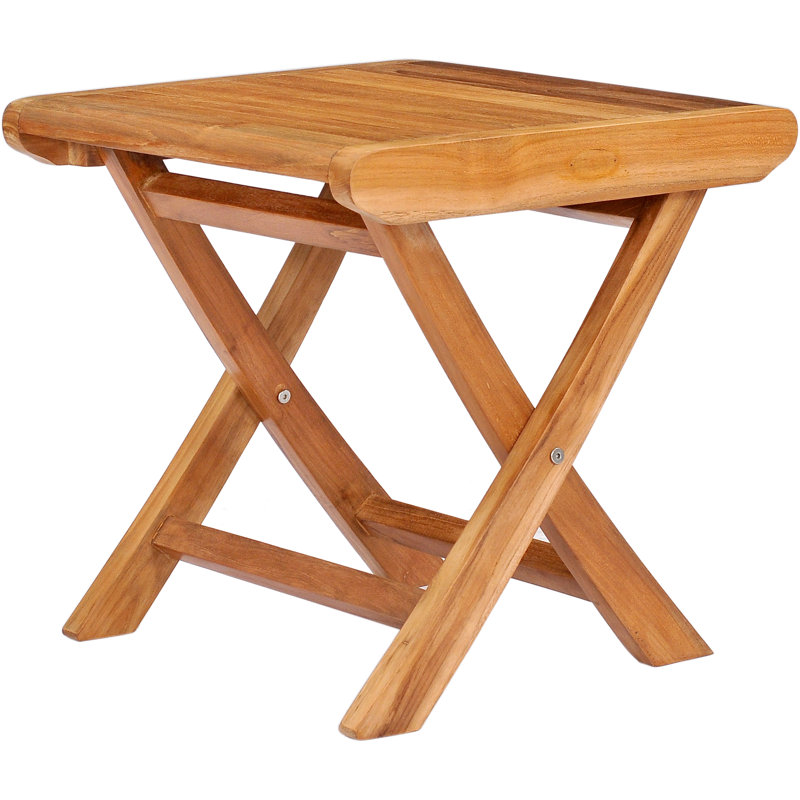Miami Outdoor Square Teak Side Table