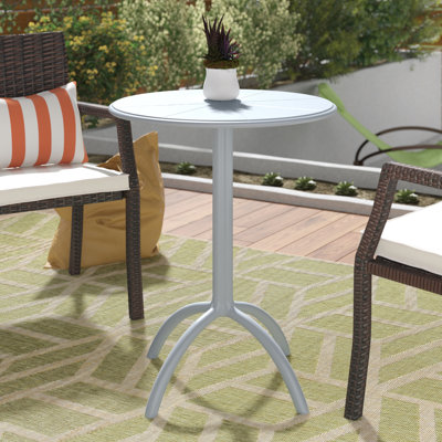 Althoff Round Outdoor Bistro Table , 23.6'' in. W 23.6'' in. D