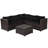 Aibhlinn 5 - Person Patio Conversation Set with Cushions-992636748