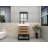 Jessica 23.5'' Single Bathroom Vanity with Stone Top-429094096
