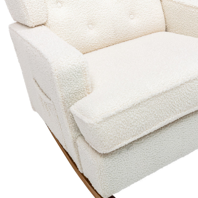 Chaise berçante Elliegrace, Ourson blanc