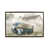 Champagne Floater Framed Canvas