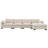 130" Modular Sectional Sofa-1899122085