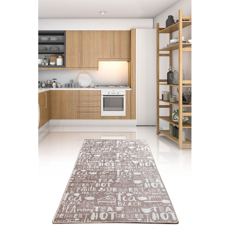 Tapis d'entrée de qualité supérieure | 100% polyester, hauteur des poils de 0,4 po, antibactérien, antidérapant, lavable à la machine à 86 ° F | Design élégant beige et vison, parfait pour les salons et les vestibules