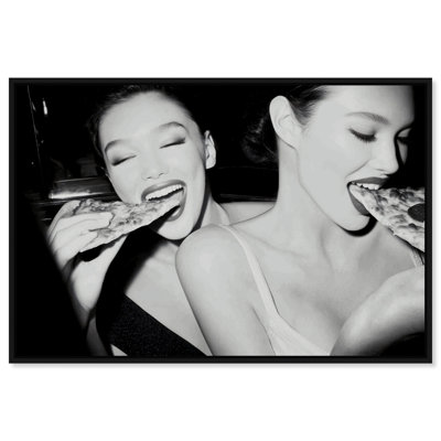 Midnight Mozzarella Print by Oliver Gal