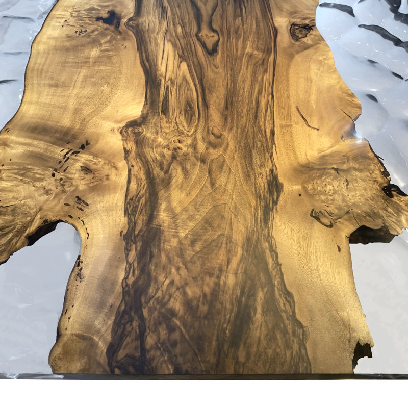 Abruzzo Walnut Wood Dining Table, 42" W x 72" L