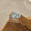 Table basse circulaire en verre