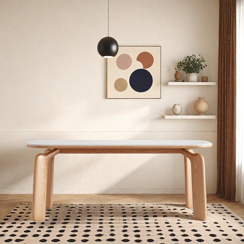 Table de salle à manger Modern, H 29,92 po x L 70,86 po x l 35,43 po