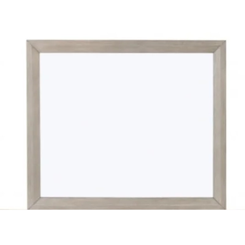 Miroir de coiffeuse Kaira, bois 36 x 42, Brun chêne