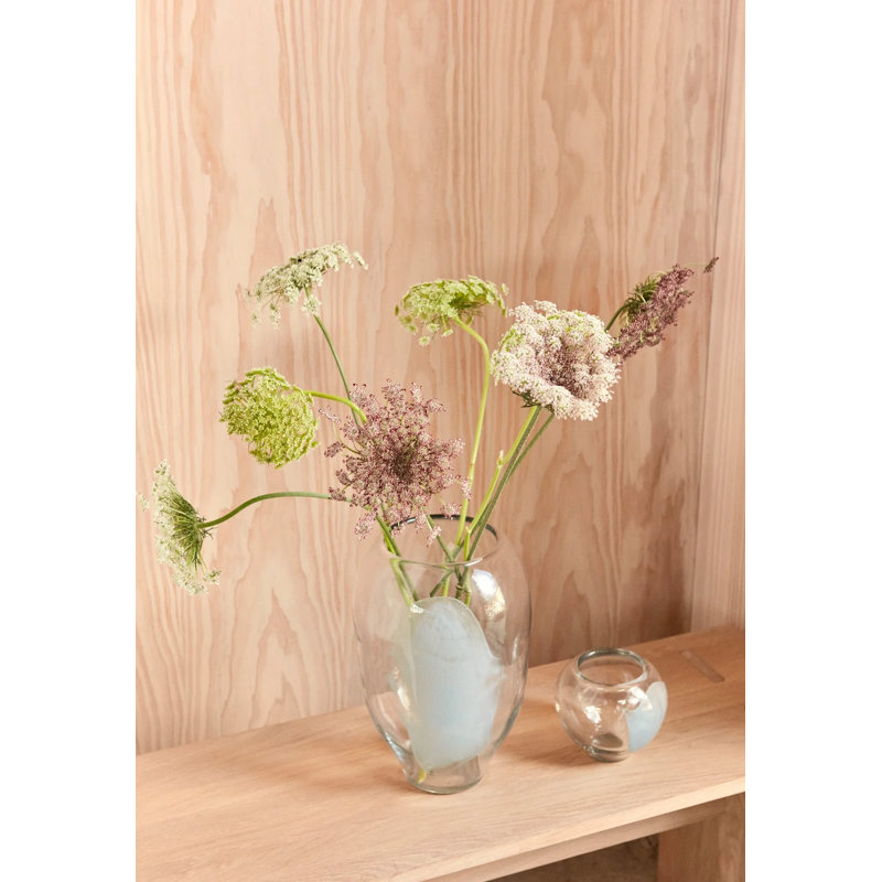 Jali Handcrafted Glass Table Vase