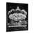 Black Single Picture Framed Canvas