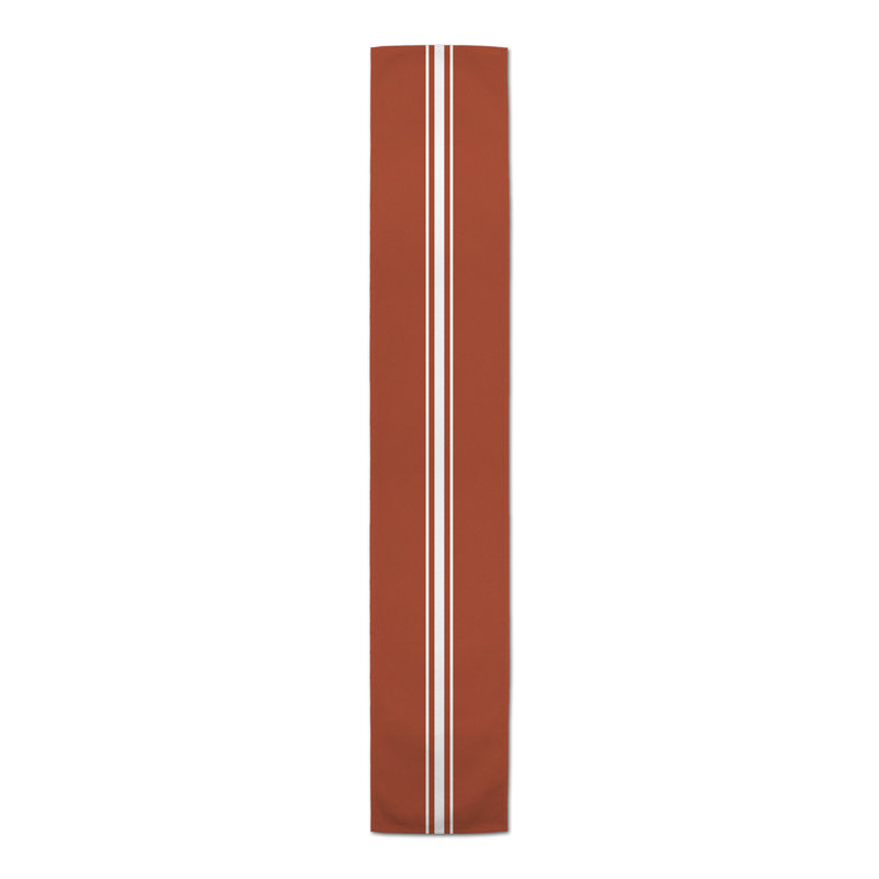 Chemin de table Bundage, 90 po x 16 po, Brun