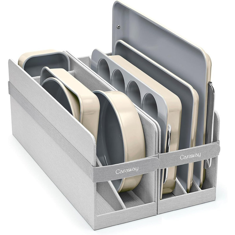 Caraway 11pc Non-Toxic Nonstick Ceramic Mega Bakeware Set, Cream