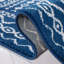 Tapis bleu marine / ivoire Cambree Southwestern-1259737403