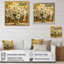 Fleurs jaunes et blanches - jonquilles - décoration murale jonquilles-817250959-817250956