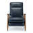 Similicuir bleu est en rupture de stock