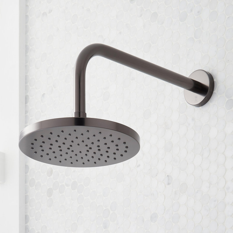 Vassor Shower System with Rain Shower Head, Hand Shower, Hose, Valve Trim and Diverter