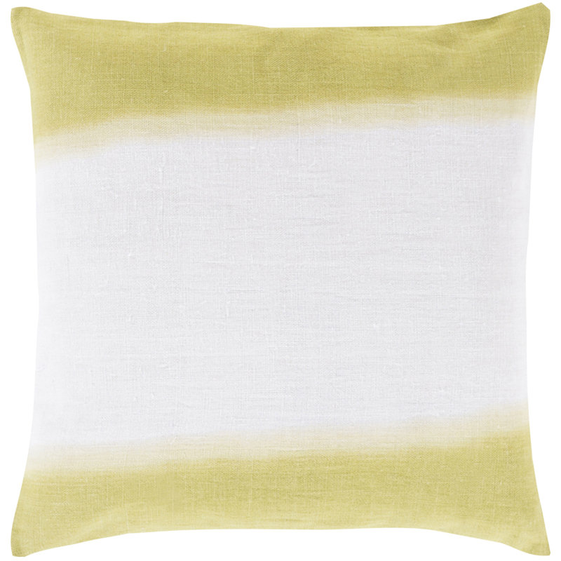 Double Dip Pillow Cover, 18" x 18", Olive