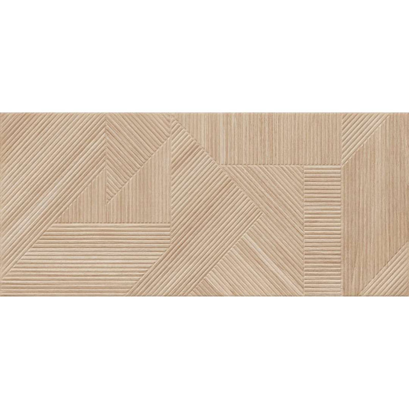 Daintree 14" x 32" Haya Matte Ceramic Relief Wall Tile