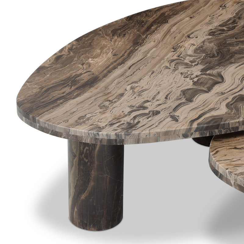 Zion Marble Nesting Coffee Table