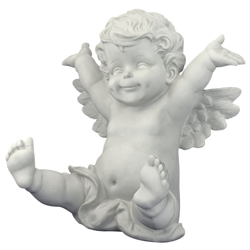 Topsy Tumbling Cherub Statue
