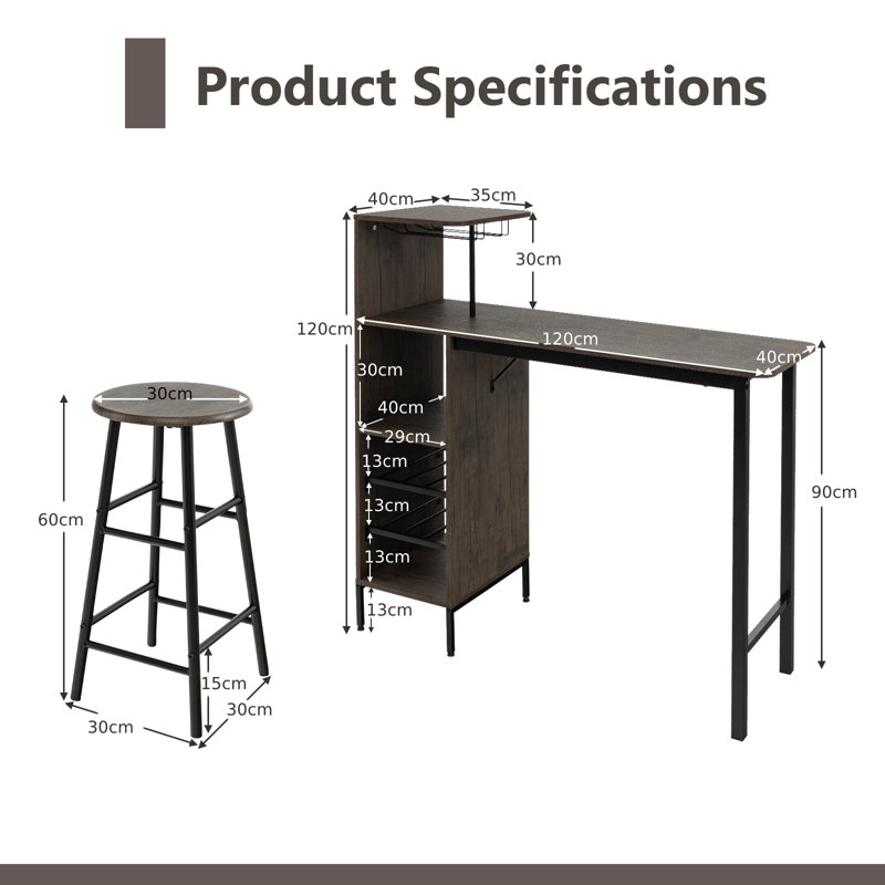 Bloomsbury 2 -Person Dining Set