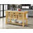 Denija Rectangular Kitchen Island in Natural