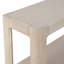 Console moderne de style campagnard, design minimaliste élégant avec placage en bois de qualité supérieure et coins arrondis