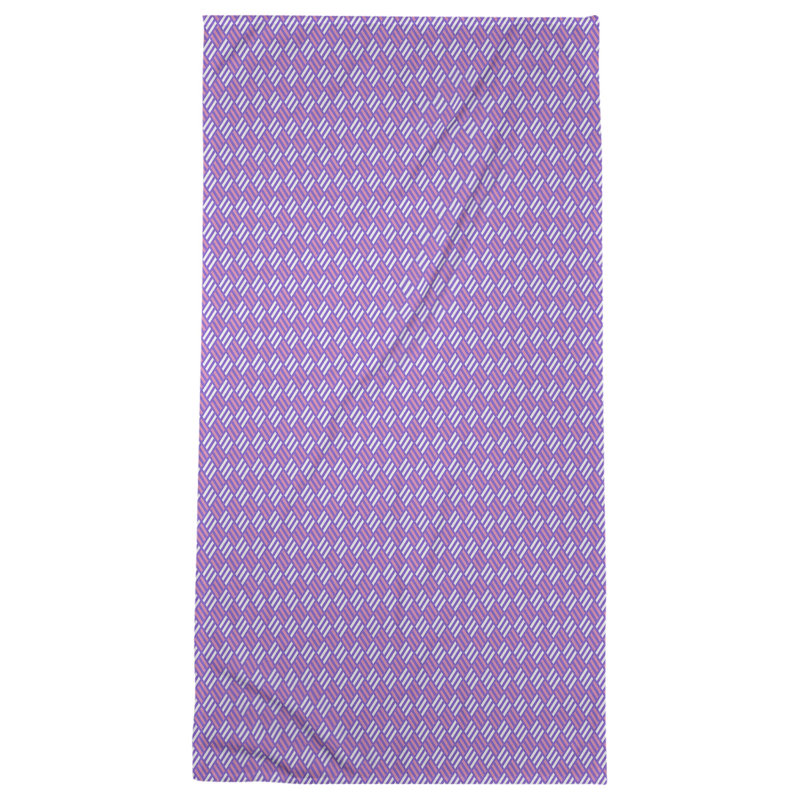 Katelyn Elizabeth Bath Towel, Purple/Pink