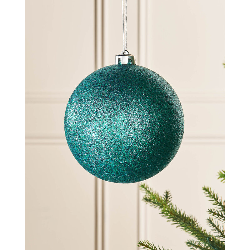 Solid Colour Plastic / Acrylic Bauble, 16cm H x 14.99cm W x 14.99cm D