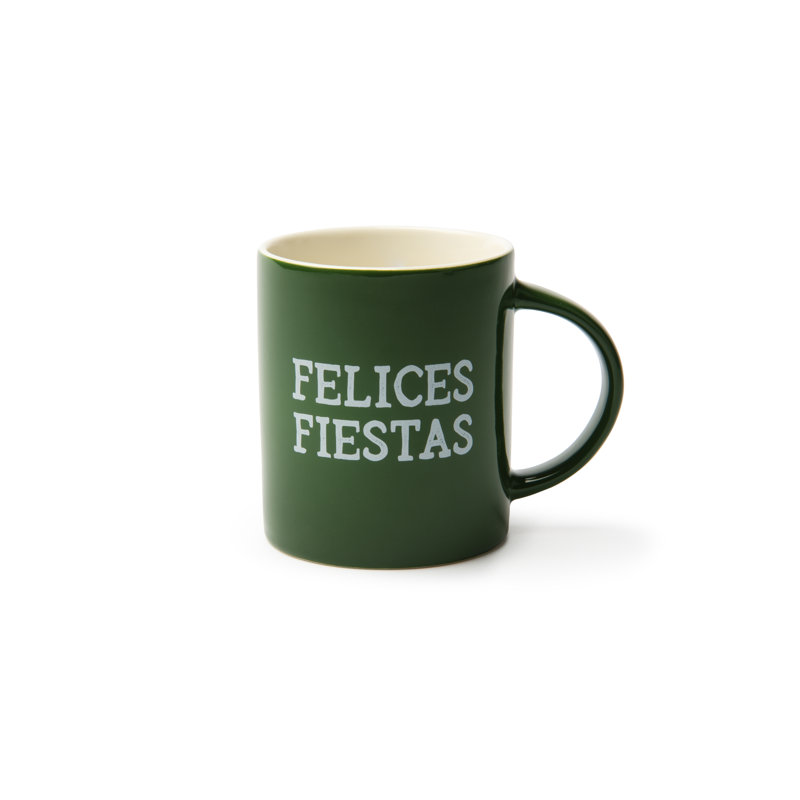 Christmas Stamp Stoneware Coffee Mug
