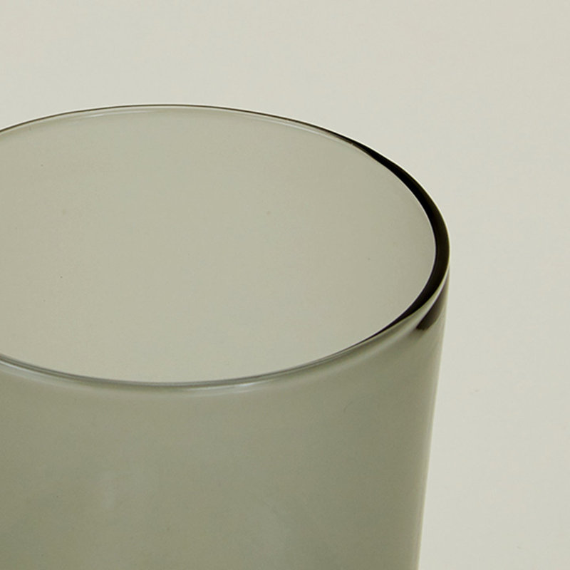 Small Smoke Borosilicate Glass Tumbler Set